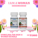 GFOXX SPIRULINA MEN & WOMEN BUNDLE ( 1 SPIRULINA FOR MEN + 1 SPIRULINA FOR WOMEN )?SF-CTS